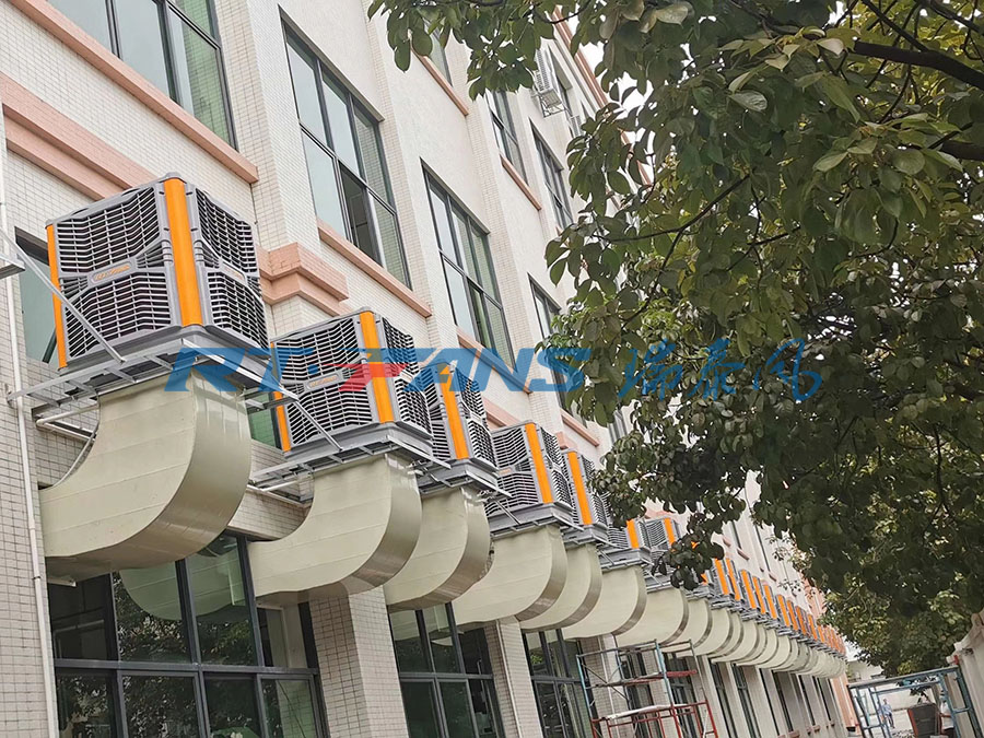 車間降溫方案,工業(yè)冷風(fēng)機,冷風(fēng)機廠家